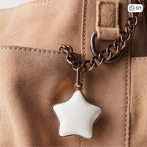 Free People Puffy Star Bag Charm.